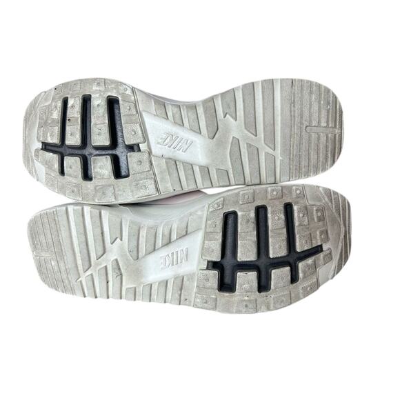 Nike Max Air Thea Ultra Flynet Oreo Sneaker 7 Sock-like Fit Comfort Black Pink - Picture 10 of 11